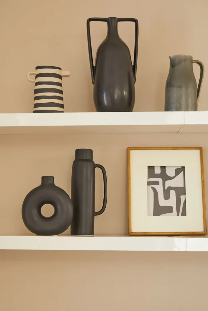 Vase PAMELO 31 cm schwarz