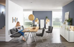 VENJAKOB Esszimmerstuhl LEVA Alicante grau