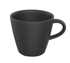 Villeroy & Boch Kaffeetasse MANUFACTURE ROCK grau/ schwarz