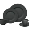 Villeroy & Boch Kombiservice MANUFACTURE ROCK 20-teilig schwarz