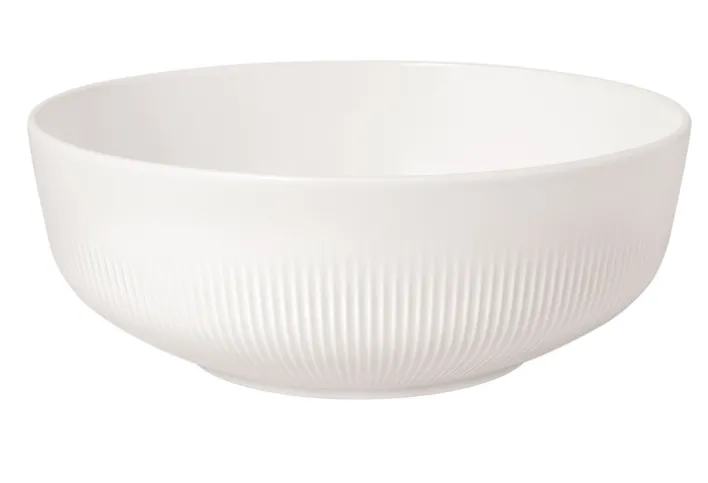 Villeroy & Boch Schüssel AFINA 24 cm Porzellan weiß