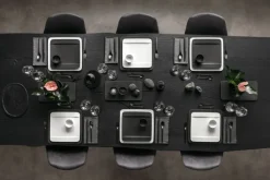 Villeroy & Boch Servierplatte MANUFACTURE ROCK grau/ schwarz