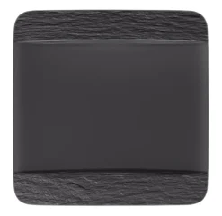 Villeroy & Boch Teller MANUFACTURE ROCK grau/ schwarz