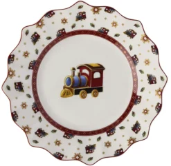 Villeroy & Boch Teller TOY'S DELIGHT Bone China Keramik Ø 24 cm Weiß/Mehrfarbig