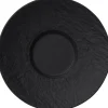 Villeroy & Boch Untertasse MANUFACTURE ROCK 12 cm Porzellan schwarzgrau