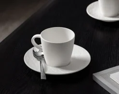 Villeroy & Boch Untertasse MANUFACTURE ROCK BLANC weiß