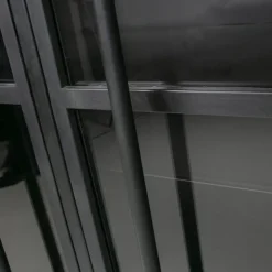 Vitrine EXHIBIT 90 x 170 cm schwarz