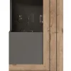 Vitrine FRENO II Oak/ grau