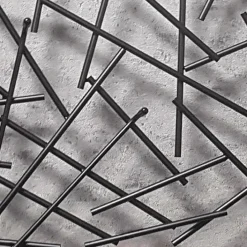 Wandgarderobe 100 x 40 x 5 cm Metall