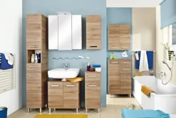 Wandschrank OFFENBACH Sanremo Eiche quer Terra Nachbildung ca. 30 x 70 x 20 cm