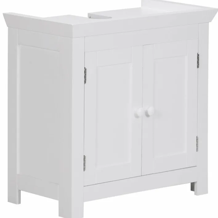 Waschbeckenunterschrank 57 x 56 cm weiß