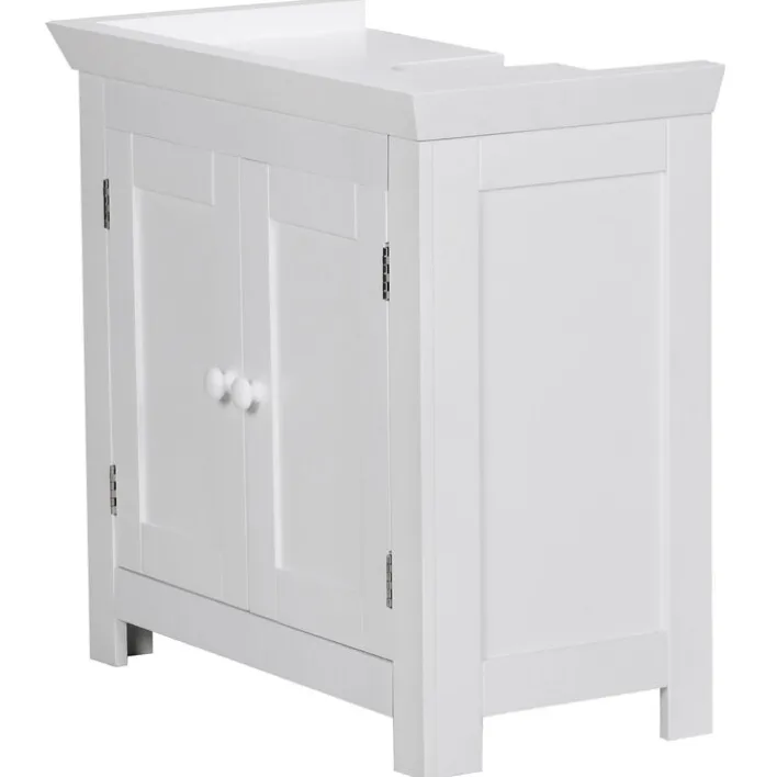 Waschbeckenunterschrank 57 x 56 cm weiß