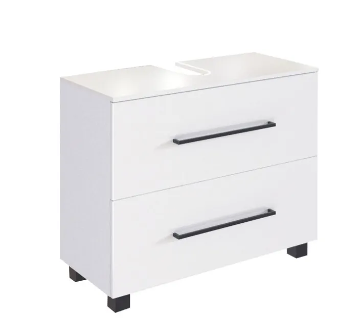 Waschbeckenunterschrank LUZERN 70 x 53 cm Weiß matt