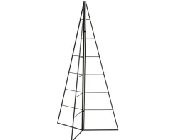 Weihnachten Deko-Objekt Baum Eisen 180cm Schwarz