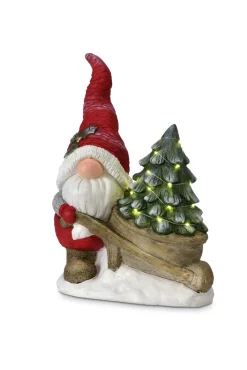Weihnachtsglanz by casaNOVA Deko-Figur Weihnachtsmann 45 cm Mehrfarbig