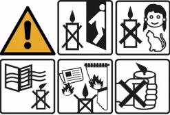 Windlicht Weihnachten VILBERT 30 cm