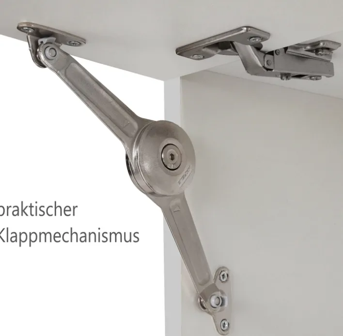 Winkelzeile ODENSE 210 x 210 cm Wotan-Eiche Dekor/ Weiß