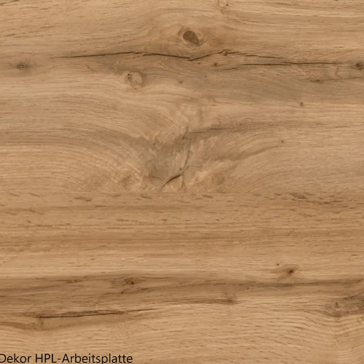 Winkelzeile ODENSE 210 x 270 cm Wotan-Eiche Dekor/ Weiß