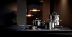 WMF Bratentopf MINI 700 ml Edelstahl silberfarbig