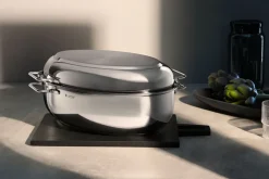 WMF Extrabräter mit Metalldeckel Edelstahl