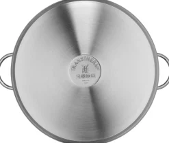 WMF Gemüsetopf 28 cm silberfarbig