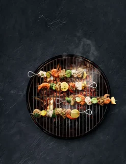 WMF Grillspieß BBQ 4er Set Edelstahl