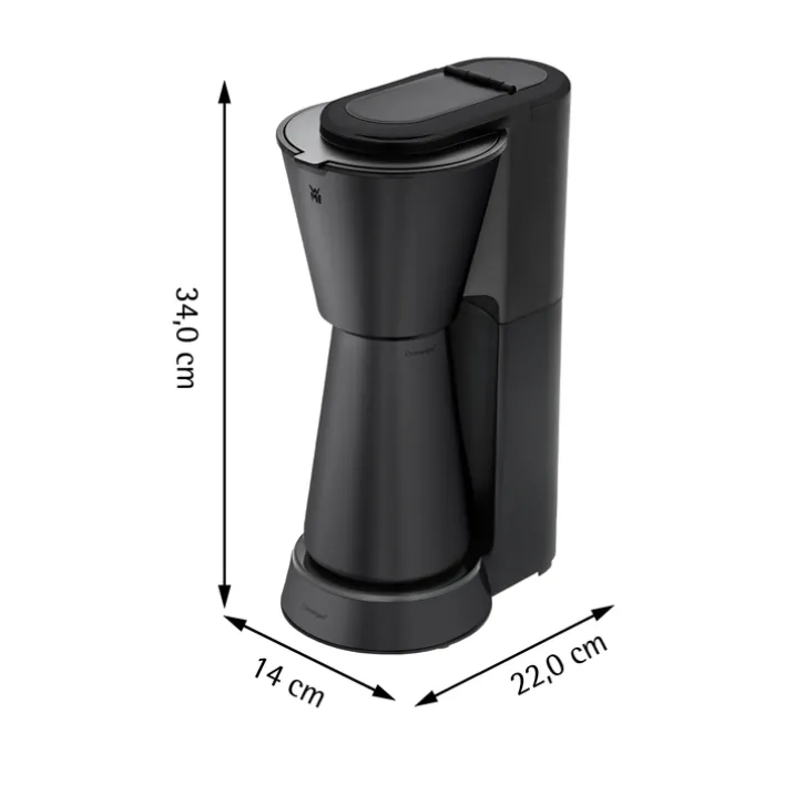 WMF Kaffeemaschine KIMI DEEP Deep Black