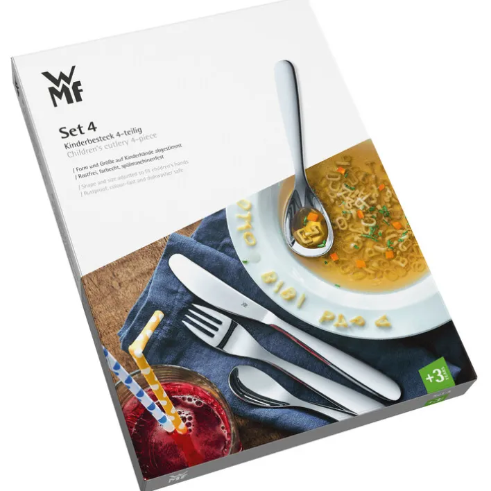WMF Kinderbesteck FARM 4-teilig Edelstahl