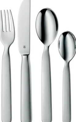WMF Kinderbesteck-Set FIRST LYRIC 4-teilig Edelstahl