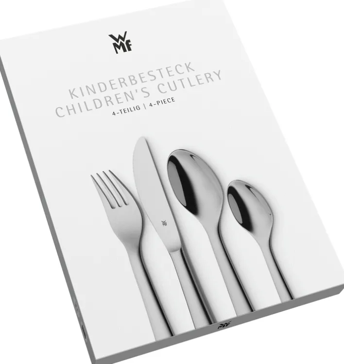WMF Kinderbesteck-Set FIRST LYRIC 4-teilig Edelstahl