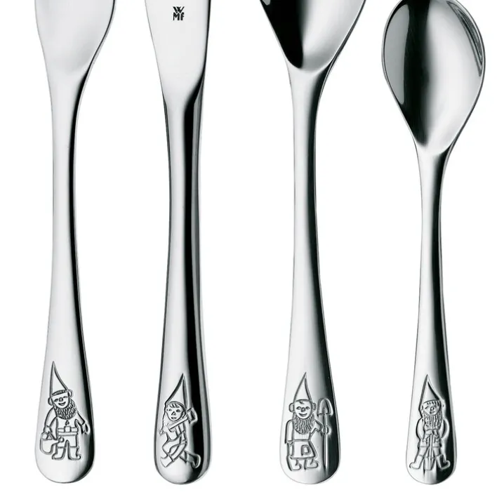 WMF Kinderbesteckset ZWERGE 4-teilig Edelstahl