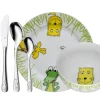 WMF Kindergeschirr-Set SAFARI 6-teilig Edelstahl/Porzellan