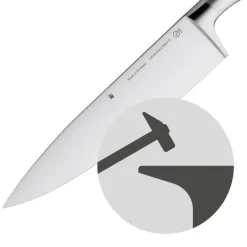 WMF Messer-Set GRAND GOURMET 3-teilig Edelstahl silberfarbig