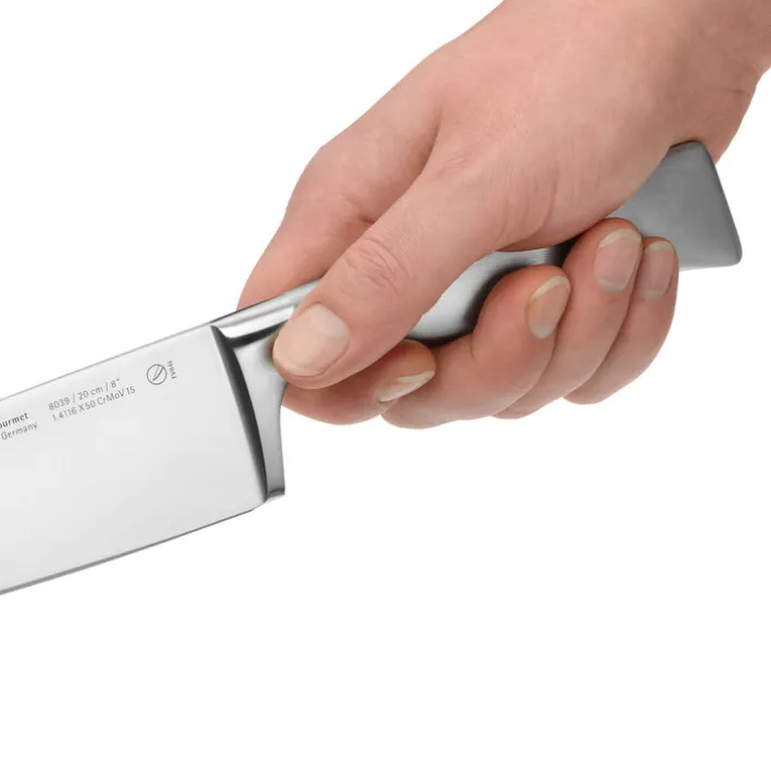 WMF Messer-Set GRAND GOURMET 3-teilig Edelstahl silberfarbig