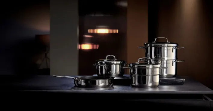 WMF Pfanne MINI 18 cm silberfarbig