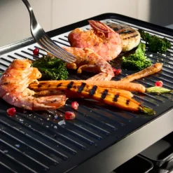 WMF Raclette für 8 LONO SELECTION Metall 44 x 24 x 13,2 cm Schwarz/Silberfarbig