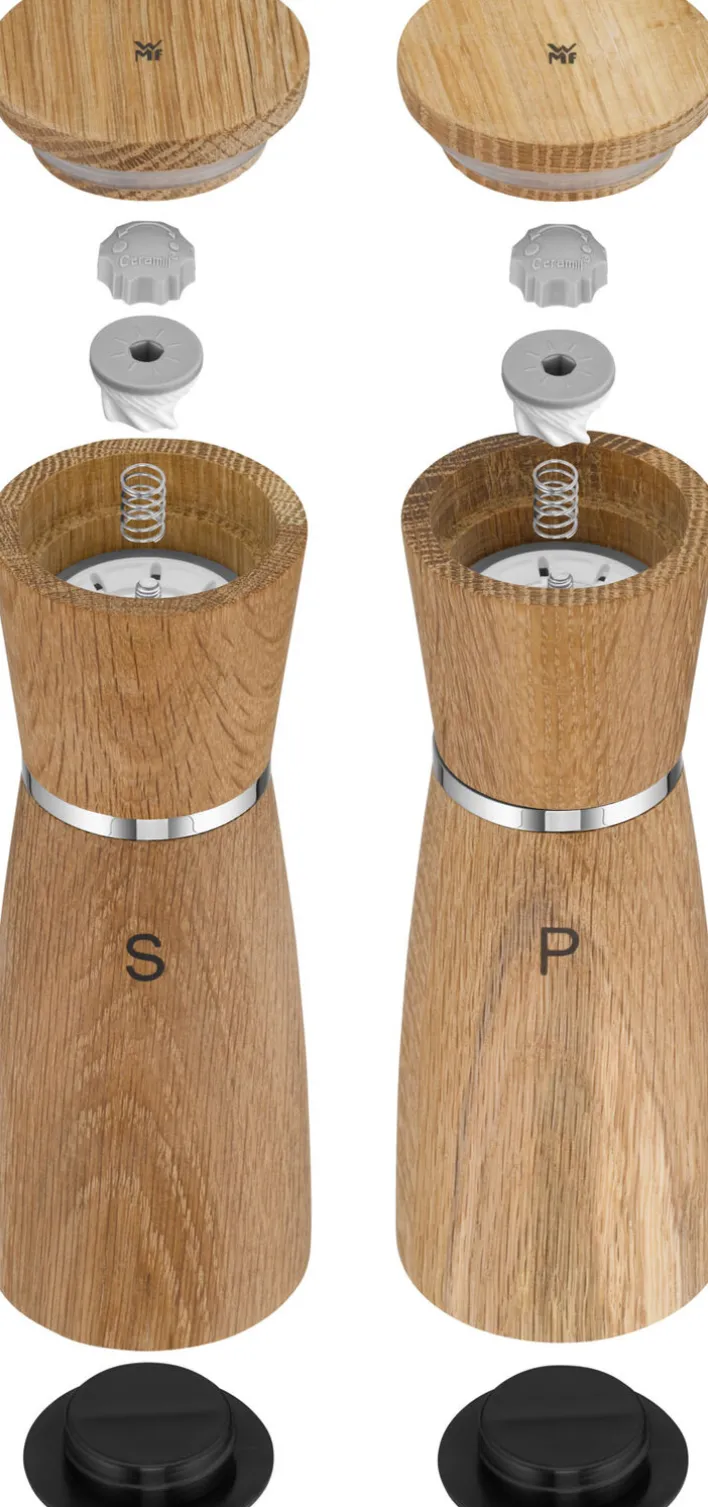 WMF Salz-/ Pfeffermühlen Set NATURE 2-teilig Holz