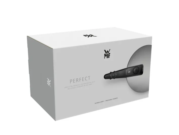 WMF Schnellkochtopf PERFECT 6500 ml silberfarbig