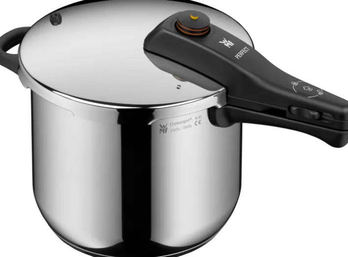 WMF Schnellkochtopf PERFECT 6500 ml silberfarbig