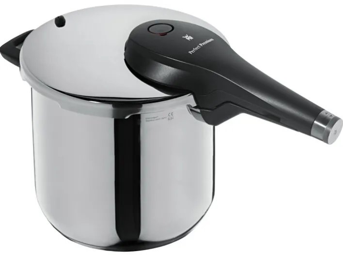 WMF Schnellkochtopf PERFECT PREMIUM 6500 ml Edelstahl silberfarbig