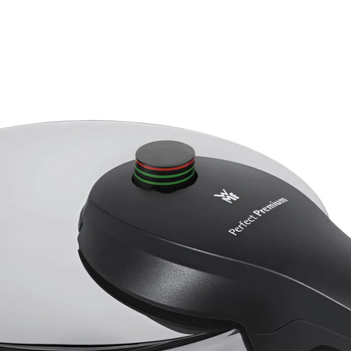 WMF Schnellkochtopf PERFECT PREMIUM 6500 ml Edelstahl silberfarbig