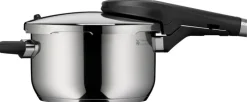 WMF Schnellkochtopf PERFECT PREMIUM 4500 ml Edelstahl silberfarbig