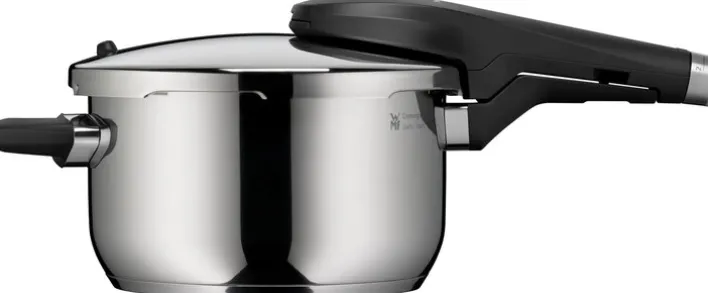 WMF Schnellkochtopf PERFECT PREMIUM 4500 ml Edelstahl silberfarbig