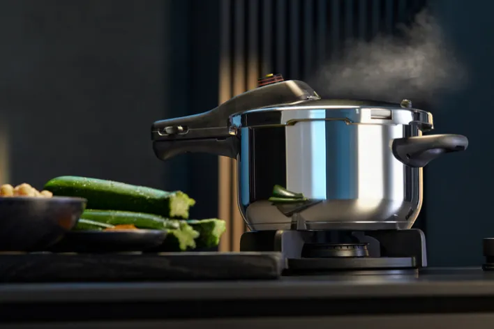 WMF Schnellkochtopf-Set PERFECT ONE POT 2-teilig Edelstahl