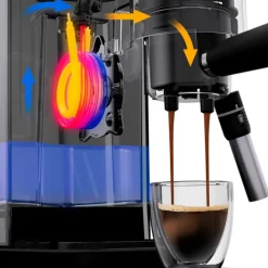 WMF Siebträgermaschine LUMERO Espresso 1350 Watt/15 Bar