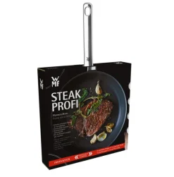 WMF Stielpfanne STEAK PROFI 28 cm Edelstahl schwarz