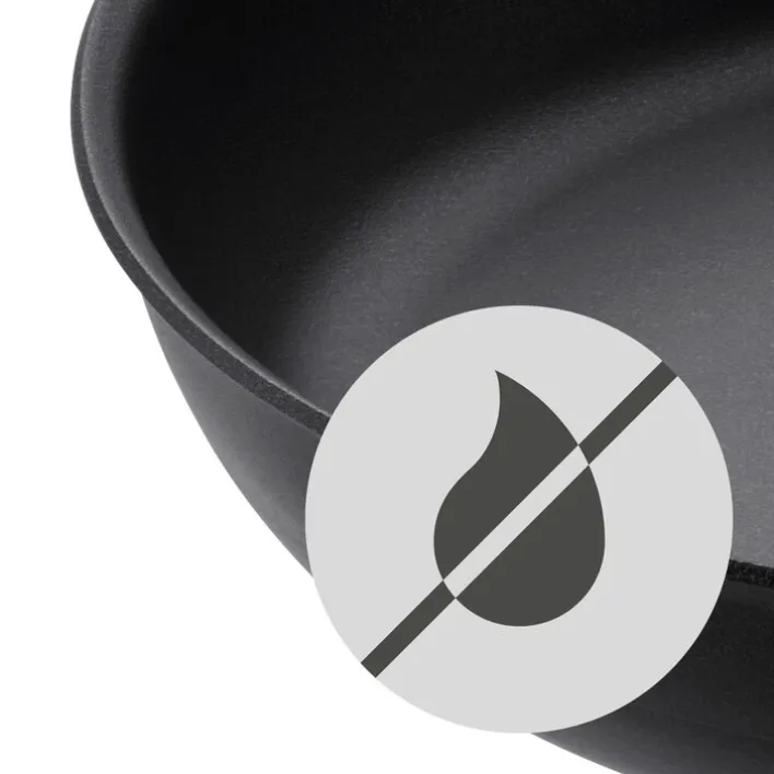 WMF Stielpfanne STEAK PROFI 28 cm Edelstahl schwarz