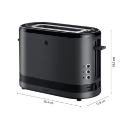 WMF Toaster KIMI DEEP 1-Scheiben-Toaster Deep Black