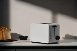 WMF Toaster STELIO PAPER Metall 32 x 18,5 x 21 cm Grau Matt