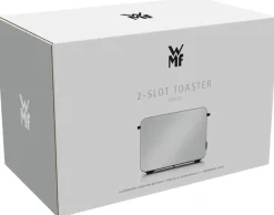 WMF Toaster STELIO PAPER Metall 32 x 18,5 x 21 cm Grau Matt